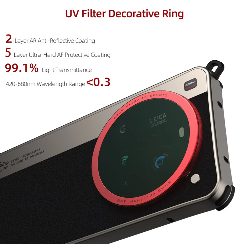 Capa de Telefone Fotorgear-Ret - Photography Xiaomi 15 Ultra avaliação e preço