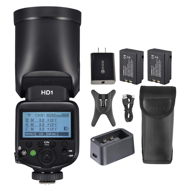 Kit de Flash para Câmera JINBE - Photography Outdoor avaliação e preço