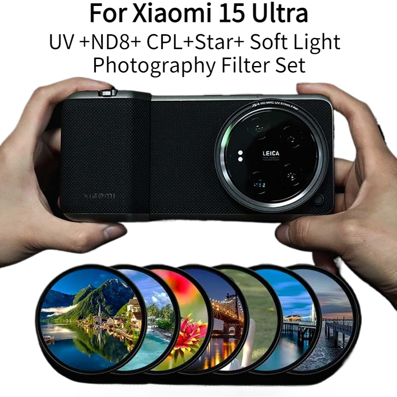 Conjunto de filtro de fotograf - Photography Xiaomi 15 Ultra avaliação e preço