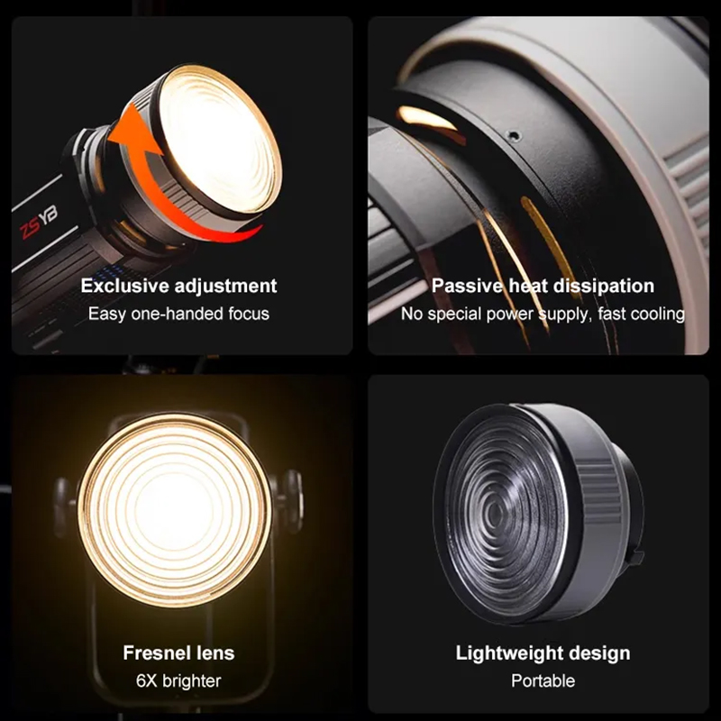 Lente Fresnel com Foco Ajustáv - Photography Kit Pro avaliação e preço