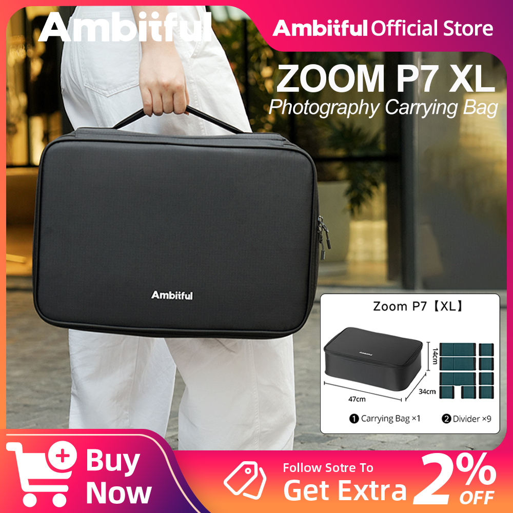 Ambitful ZOOM P7II XL Bolsa de - Photography Drone avaliação e preço