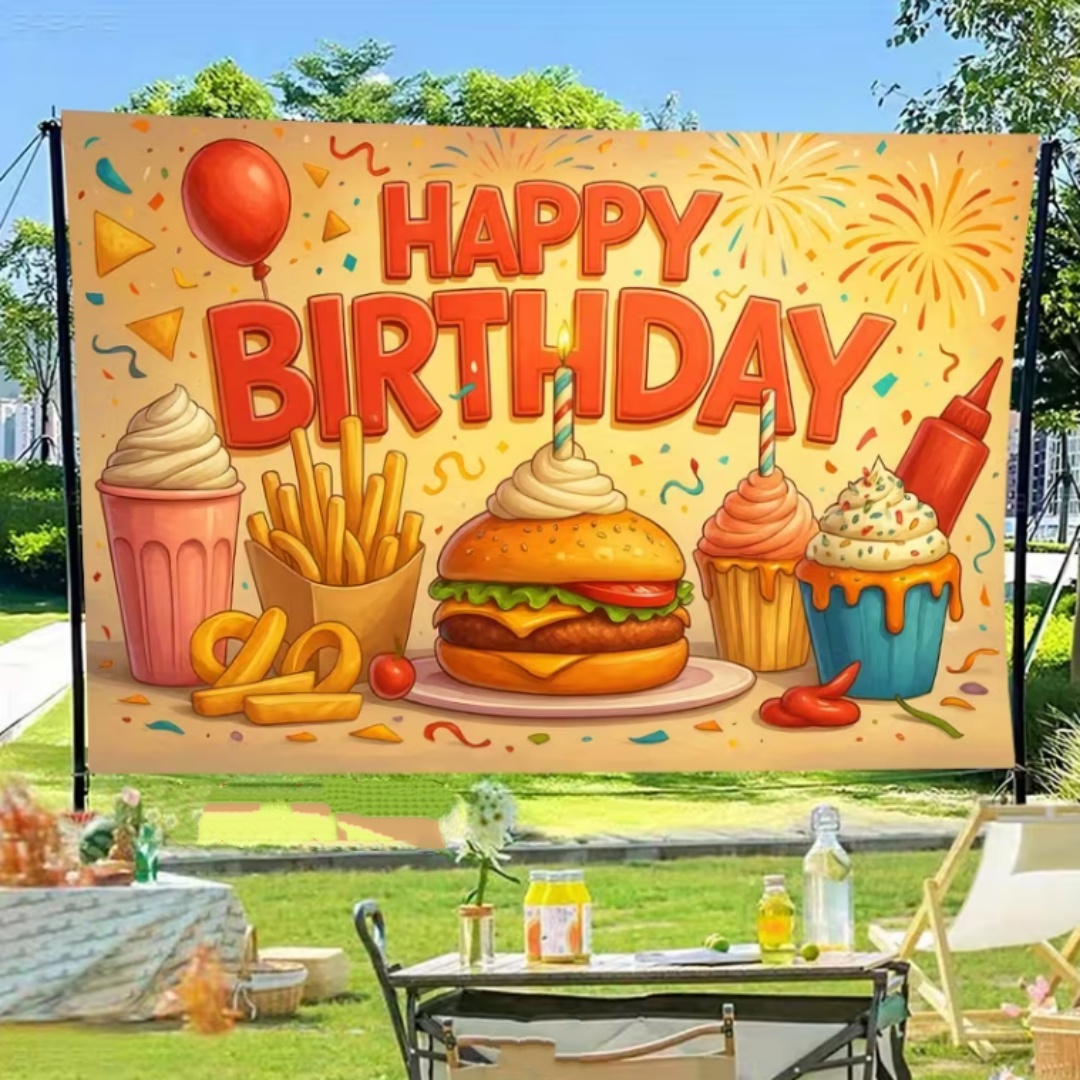 Fundo Decorativo para Festa de - Fotografi Food avaliação e preço