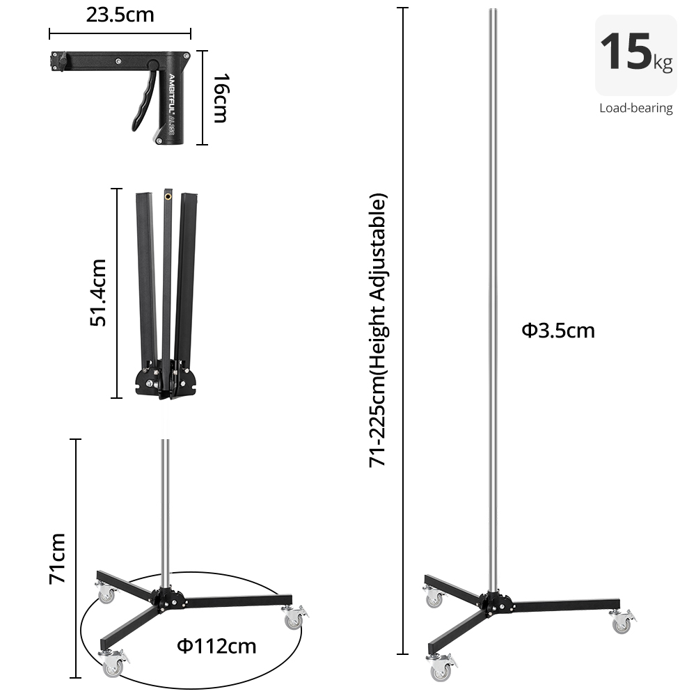 Tripé Dobrável Ambitful AL250  - Photography Kit Pro avaliação e preço