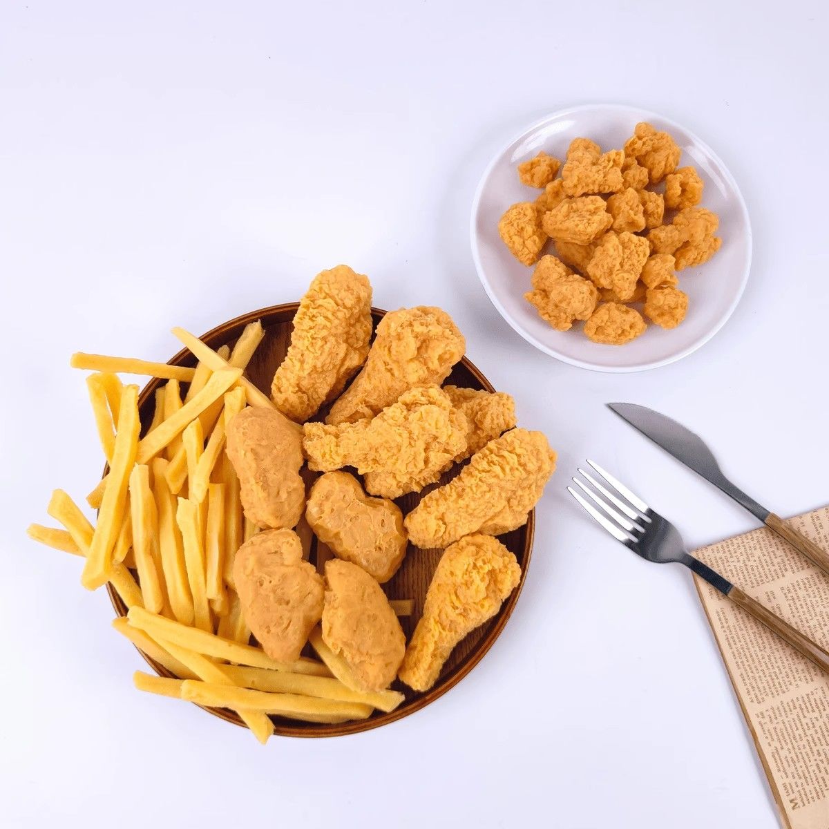Modelo de Simulação de Frango  - Fotografi Food avaliação e preço