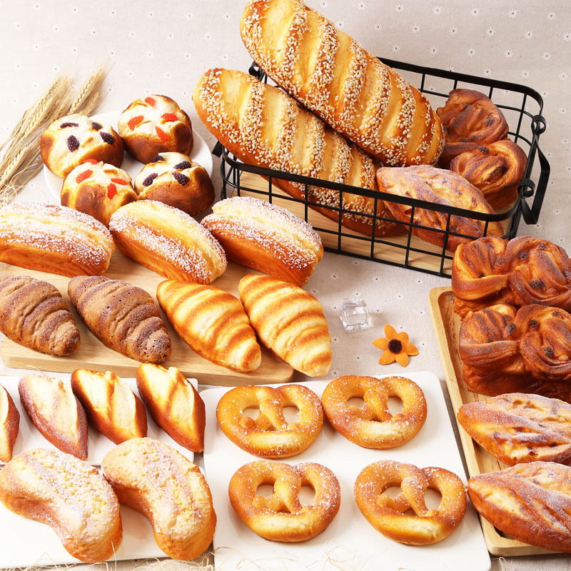 Pão Artificial Simulação Food  - Fotografi Food avaliação e preço