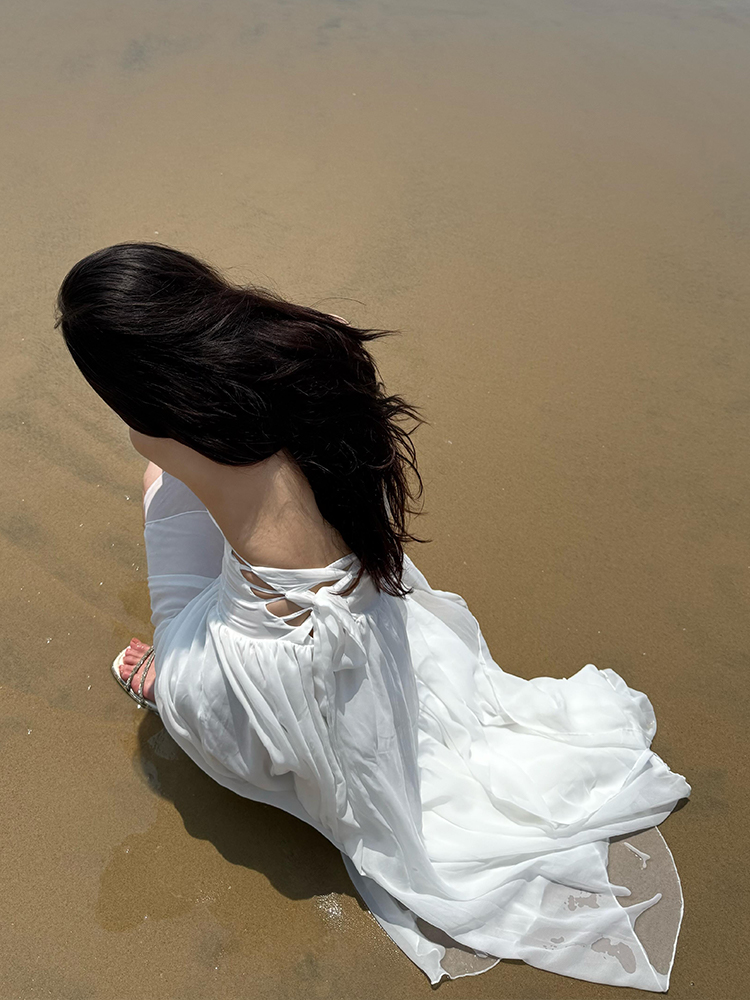 Vestido Feminino Branco Sem Co - Photography Bali avaliação e preço